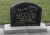 East Taieri Cemetery Headstone - Leslie and Annie McAdam